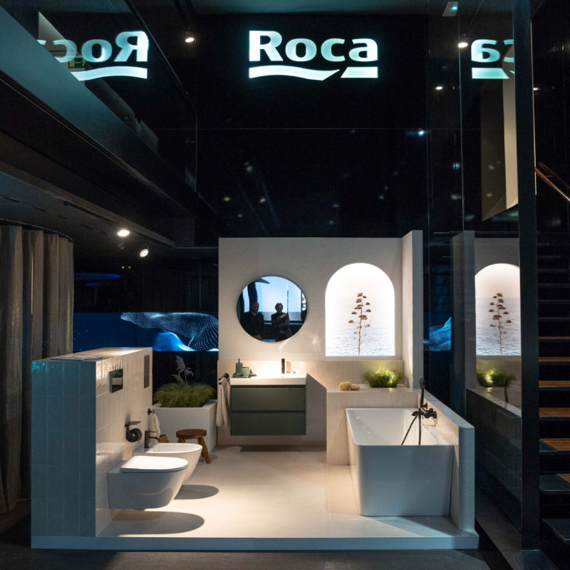 Cotile, Ferias y Showrooms. Montaje de stands y tiendas de exposición cerámica a nivel nacional e internacional.