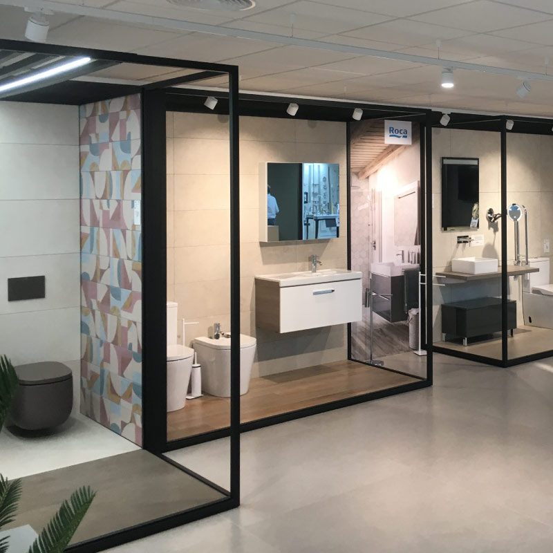 Cotile, Ferias y Showrooms. Montaje de stands y tiendas de exposición cerámica a nivel nacional e internacional.